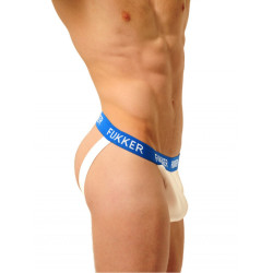 Fukker Jockstrap Fukker Blanc et bleu